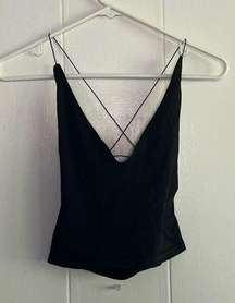 Free People Intimates Open Back Bra Top M/L