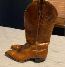 Vintage J. Chisholm Drover Series Leather Western Boots