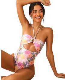 Dippin Daisys Wave Rider  Floral Print Swimsuit