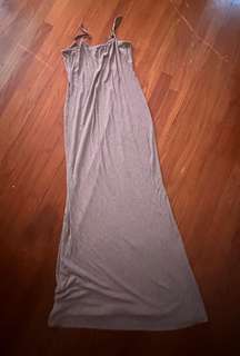 Long Slip Skim Dress 