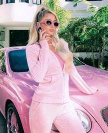 Juicy Couture OG Bling Velour Pink tracksuit jacket