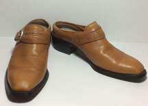 Ariat Western Clog Slides Tan GUC Size 8