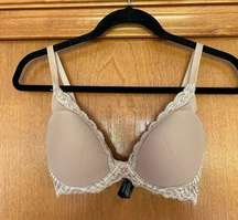 Natori Feathers Full Figure Contour Underwire Bra in Cafe Size 34D