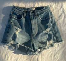 High Rise Mom Shorts Sz 25/0