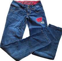 College Classics e5 UW WI Badgers jeans #48 size 1