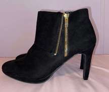 Black Heeled Booties