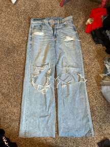 wide leg jeans