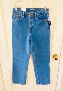 NWT Y2K  medium wash Easy mom jeans