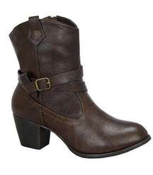 | Brown Kiosk Boot 8.5 D124