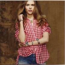 Denim & Supply Ralph Lauren red gingham button down shirt