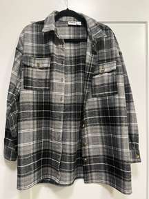 Oversized Flannel Shacket