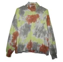 Women's Lou & Grey Tie Dye Pull Over Half Zip Long Sleeve Sweatshirt Size Medium