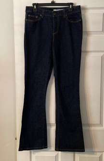 DKNY Jeans size 10 inseam 32” BNWOT darker wash jeans