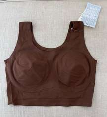 True & Co body V neck Bra NWT