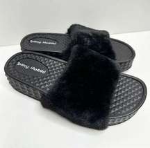 Dirty Laundry Shoes Womens Size 9 Slide On Sonny Fur Sandals