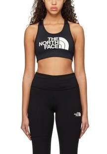 NWT THE NORTH FACE  Black Elevation Sports Bra  Size M