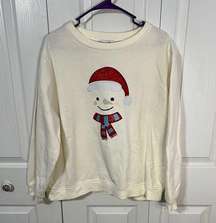 Rebecca Malone Snowman Sweatshirt size XL