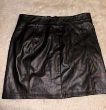 Leather Skirt