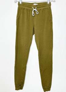 MATE the Label NWOT Green Organic Cotton High Rise Sweatpant Joggers XS