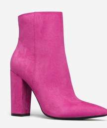 shoe dazzle block bootie heels