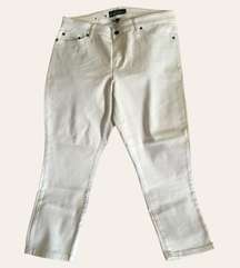 Lauren Jeans Co. White jeans Size 12