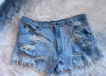 Distressed Vintage Shorts