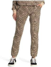 SOCIALITE Printed Joggers In Leopard Size Medium NEW