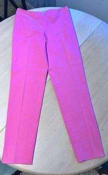 EMILIO PUCCI FUCHSIA WOMENS CASUAL PANTS SIDE SIDE ZIP SIZE 6