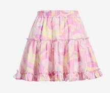 Hill House The Paz Skirt in Candy Kaleidoscope—Size Medium