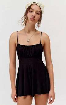 Urban Outfitters Emma Square Neck Romper