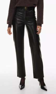 Wilfred High-waisted Vegan Leather pants