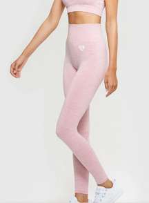 WomensBest Seamless Leggings Pink Marl 