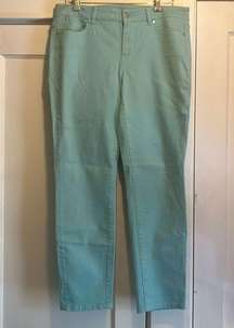 Talbots | Teal Signature Slim Ankle Jeans 30/10 Size 10 Pants