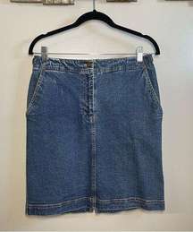 Lauren Jeans Co Ralph Lauren Denim Jean Skirt Size 4