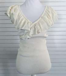 Xoxo ruffle Blouse Size Large