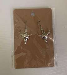 Western Bull Earrings