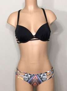 PILYQ mixed bikini. 34C/S-bottom. NWT