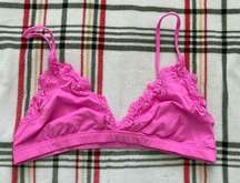 Skims Pink Women’s Lace Bra *Flaws