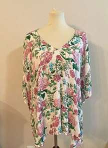 Show Me Your Mumu Floral Swim Cover Up, Size Small