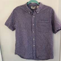 Vintage short sleeve button down shirt