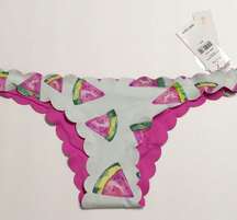New. PILYQ Fresca reversible wave teeny bottoms . Large