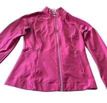 Lucy Tech peplum style athletic jacket, size XS