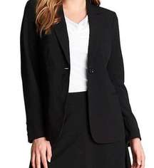 Chaus Black Essential Blazer Jacket Size 6