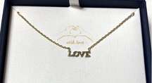 Olivia and Jackson “Love” necklace NWT