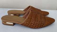 Franco Sarto Women's Brown Sunny Woven Mule Smokey side 6