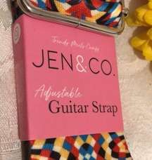 NWT Guitar Strap - Purse Bag Crossbody Replacement strap. Jen & Co.