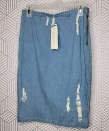 Jean Skirt Sz Medium