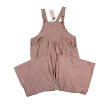 143 Story - Wide Leg Dungarees Overall in Pink