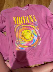 Nirvana Band Graphics Sweatshirt