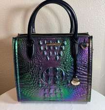 NWT Gorgeous green/purple/black Brahman Small Caroline bag